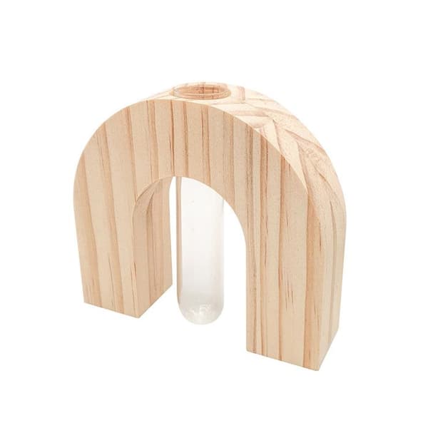 MégaCréa DIY - Soliflore i trä och glas 11 cm