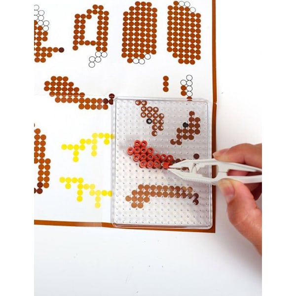 Gosedjur - GRAINES CREATIVES - Perlou 3D Apa - Brun - Unisex - Från 3 år kastanj