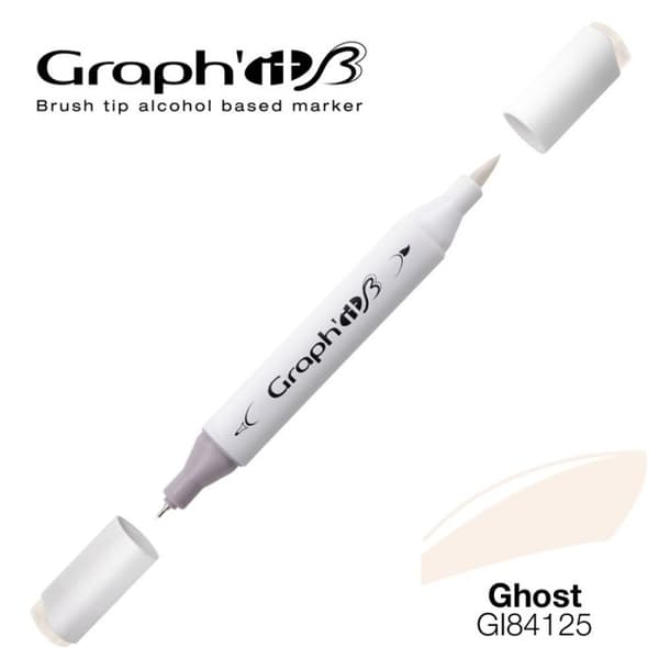 Alkoholmarkör - Graph'IT - Graph'It Brush Marker - Opaque - Beständig Spöke