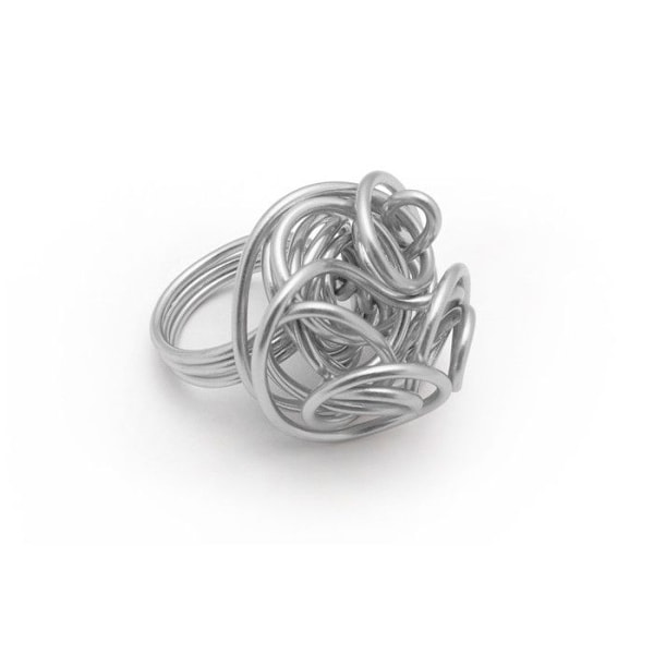Aluminiumtråd Ø 1 mm 5 meter Silverfärgad Silver