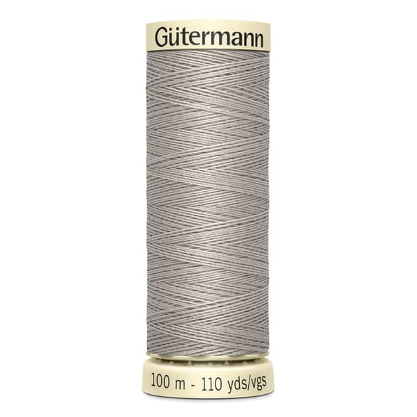 Sytråd 100% polyester Gütermann 1 Spole - Att 118 - pastellgrå pastellgrå