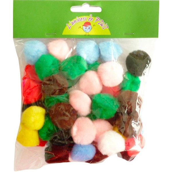 Ast 50 Pompoms 25mm