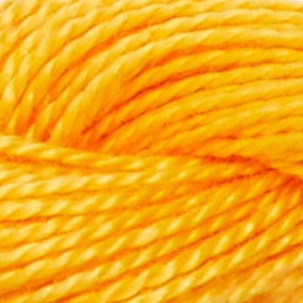Fil DMC Coton Perlé Small N8 Col. 742 Färg nummer 742