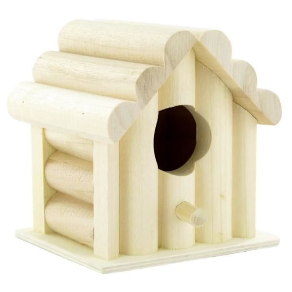 CTOP Log Birdhouse Naturlig