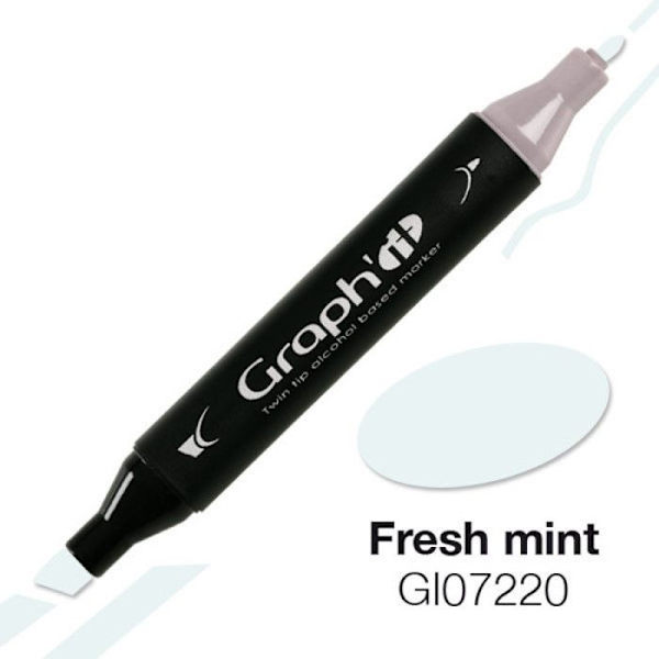 Graph'It - Alkoholmarkör Graph'it 7220 Fresh Mint Vit