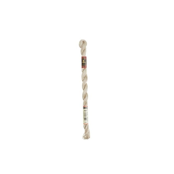 Fil DMC Coton Perlé Médium N5 Col. 644 Färg nummer 644