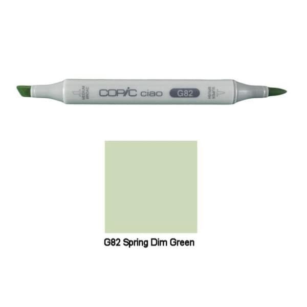 Copic Ciao dubbelspets tuschpenna - G82 Spring Dim Green