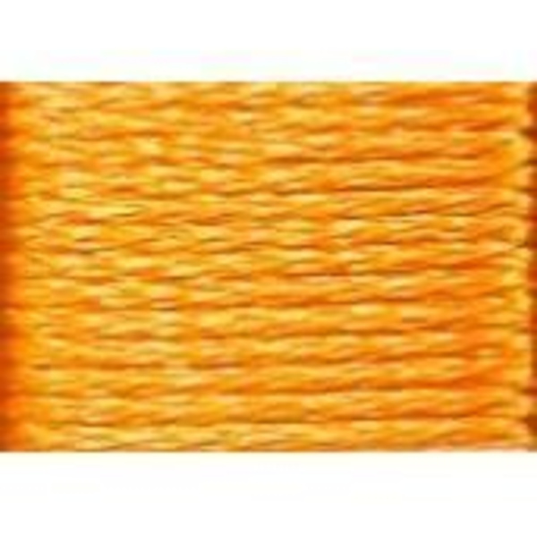 DMC Mouline Satin Thread S741 Orange