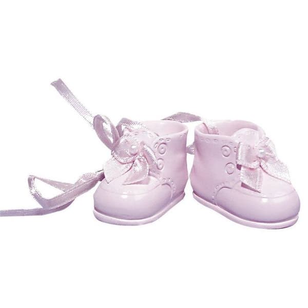 Rayher - Babysko i polyresin Rosa 4 cm 1 par rosa