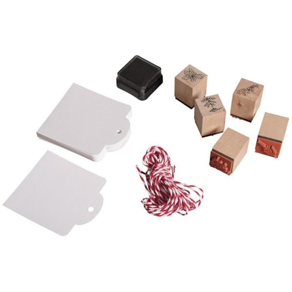 Kit mini-tampons trä - Aromatiska örter