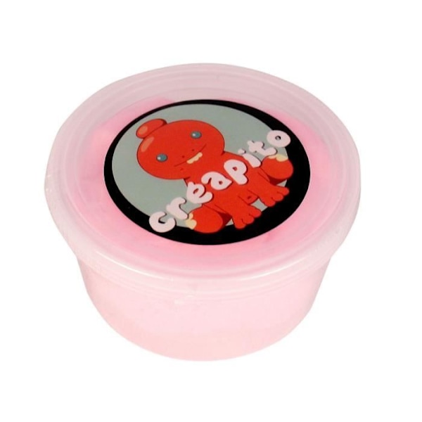 Modelleringslera - Creapito - Fluo rosa - Ultralätt - Lufttorkande - Exceptionellt elastisk Neon rosa