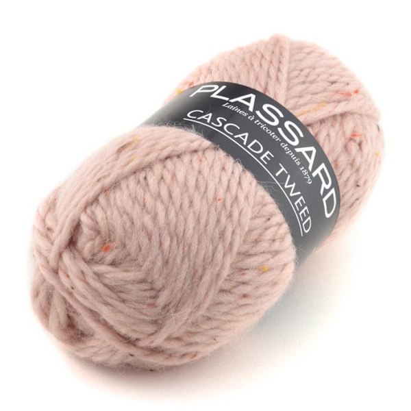 Pelote av Cascade Tweed 30 Ljus Rosa Tweed Ljusrosa Tweed