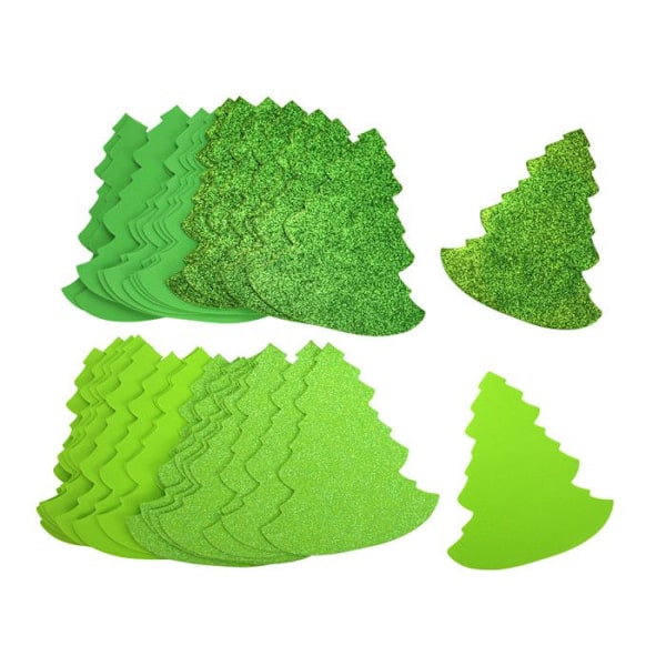 Mossformer Gran som 15 glittrande 30 bitar