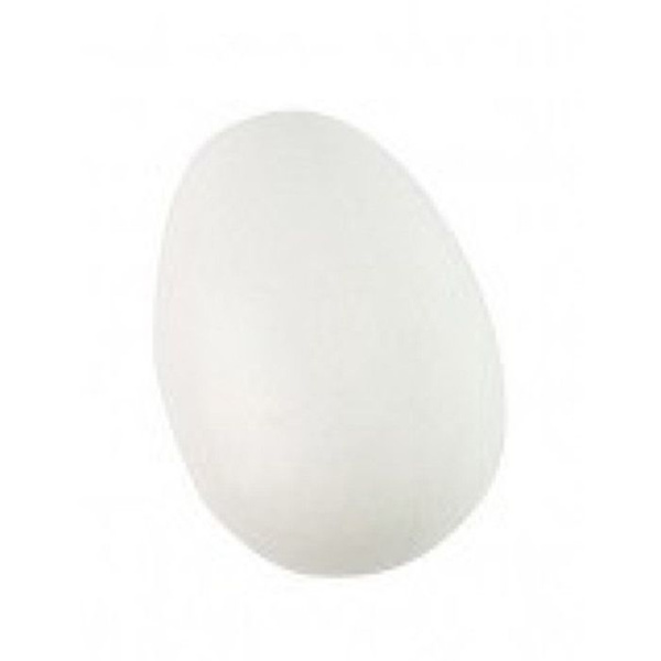 Plastägg, 6cm vit Vit