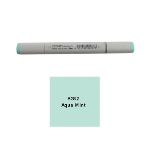Copic Sketch Dubbelspets Filtpenna - BG32 Aqua Mint