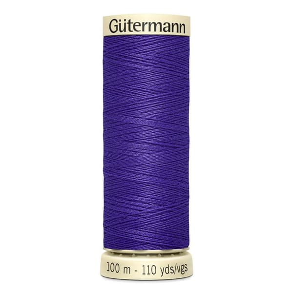 Set med 5 spolar 100m Tråd 100% polyester Gutermann Ref 788988 - Att 810 - indigo indigo