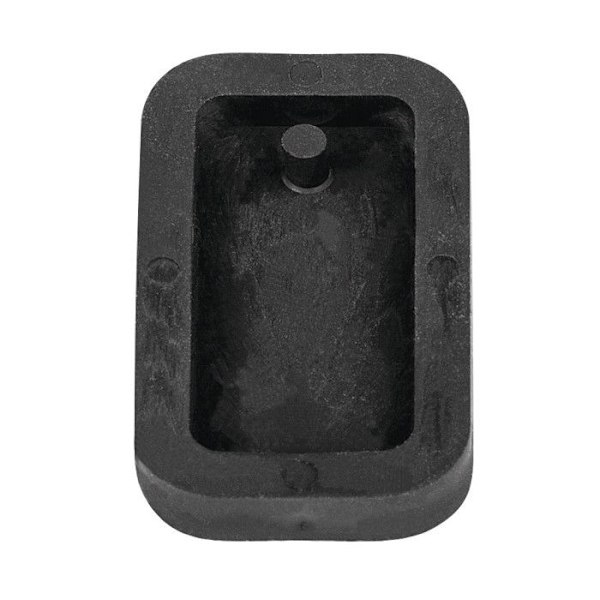 Form: Rektangulär berlock, 1,9x3,9cm, 1st.