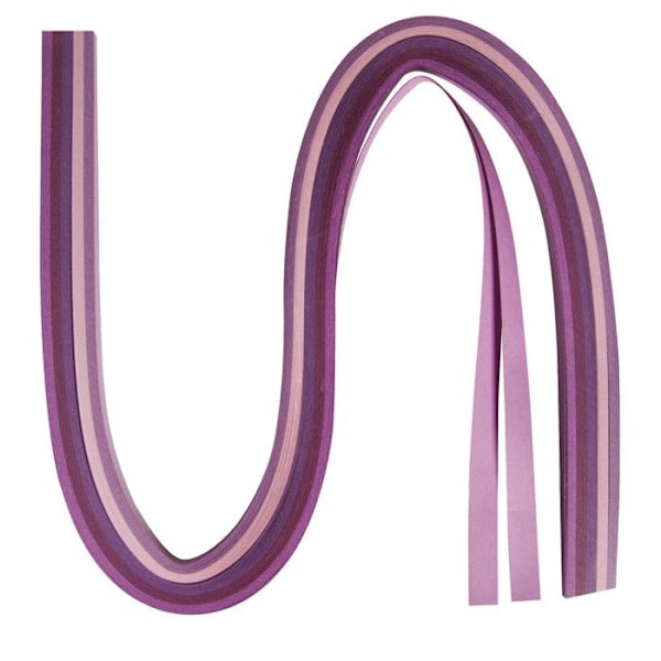 Papier för Quilling Lila 53x0,9cm 100 stycken