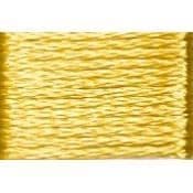 DMC Mouline Satin Tråd S3820 Gul