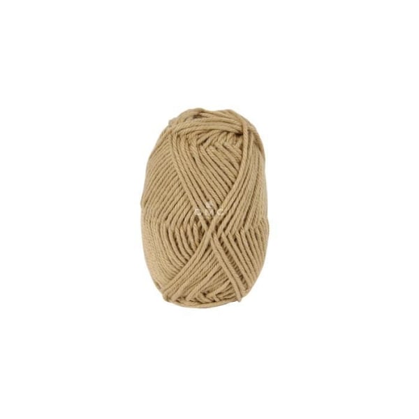 Virktråd - DMC - Natura Happy Cotton - 3mm - 20g - Beige färg 776 Färg nummer 776