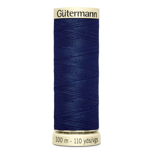 Sytråd 100% polyester Gütermann 1 Spole - Att 13 - midnattblå midnattsblå