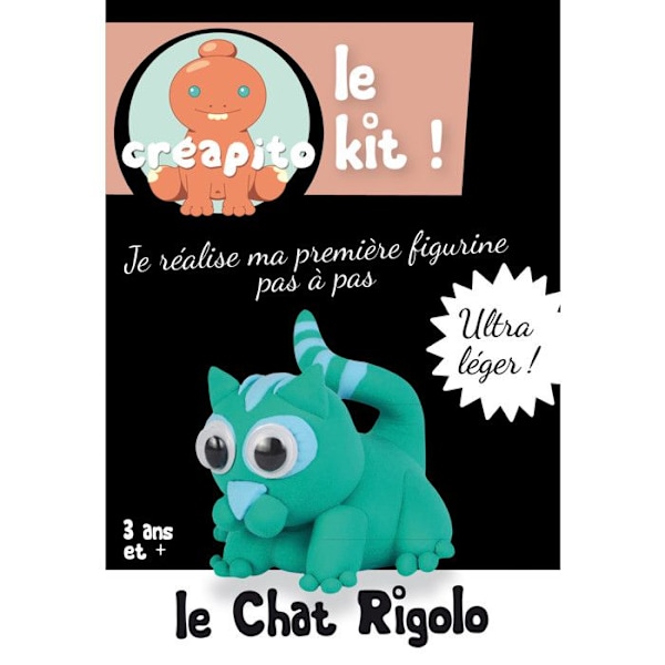 Kit Barnmodellera Creapito Rolig Katt {Färg}