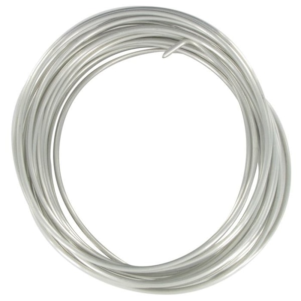 Aluminiumtråd Ø 2 mm x 2 meter Silverfärgad Pengar