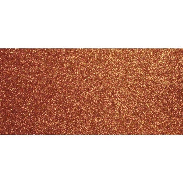 Rayher - Glittrande kartong A4 Orange, 10 ark