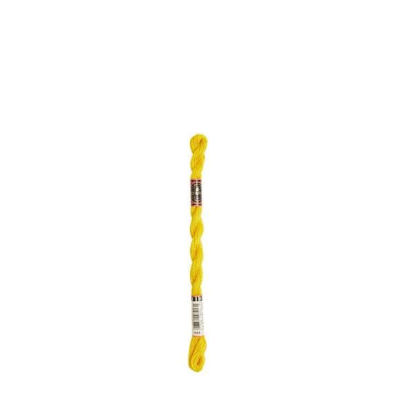 Fil DMC Coton Perlé Médium N5 Col. 444 Gul