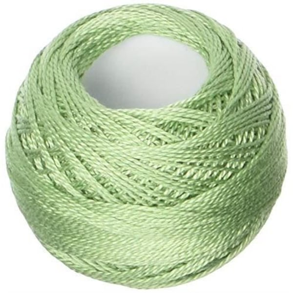 DMC 116 8-368 Pearl Cotton Thread Balls Light Pistaschgrön Stl 8