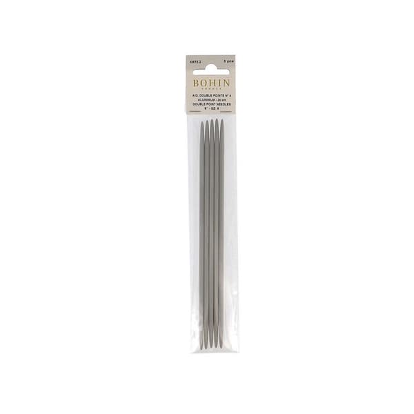 DUBBELSPETSIGA STRICKPENNOR 19CM - 4MM 68512