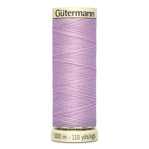 Lot om 5 spolar 100m Tråd 100% polyester Gutermann Ref 788988 - Att 441 - glycin glycin