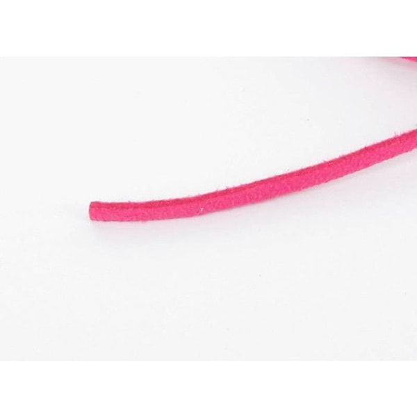 Cordon suédine Fuchsia 1m Fuchsia
