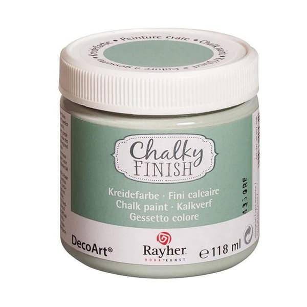 Målarfärg krita mintgrön Chalky Finish Grön