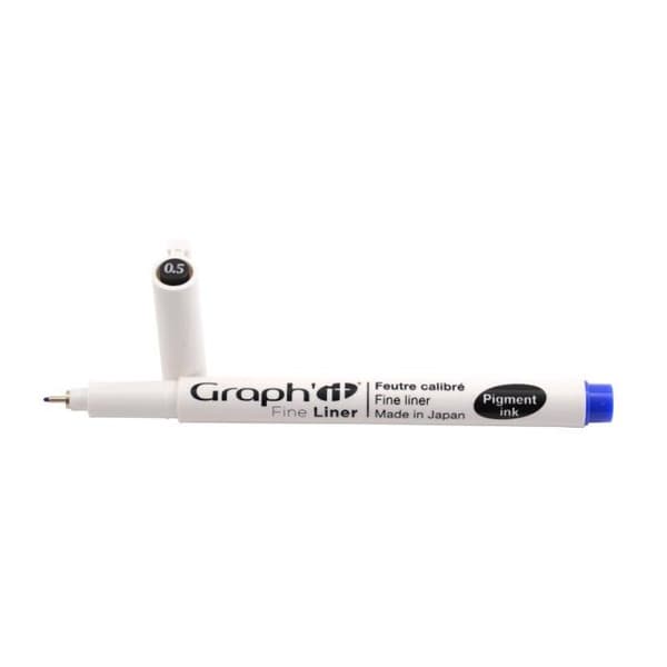 Graph'It - Fineliner Graph'it 0,5 Blå blå