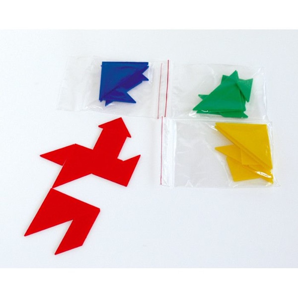 Tangram barn 7 bitar Färg(er) ej specificerade