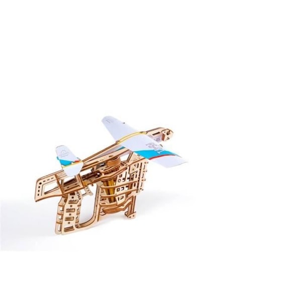 Trämodell flygplansstartare - UGEARS - Aero-launcher - Barn - Pojke - 14 år gammal - Trä - 198 stycken