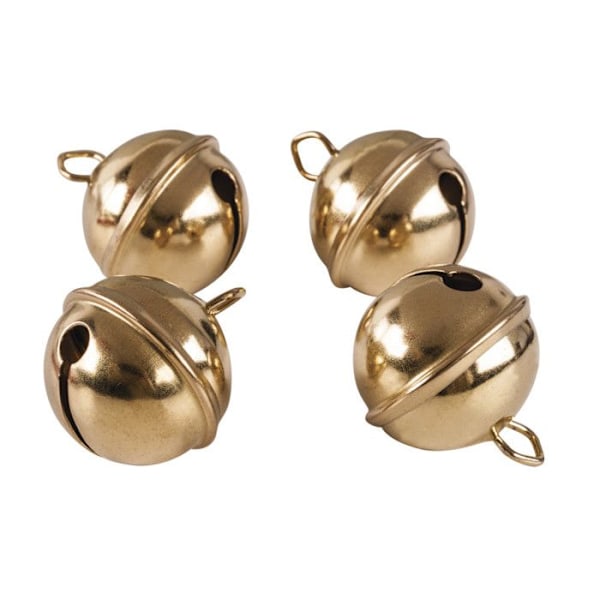 Grelot / Klokke Guld Ø 29 mm 4 stk.