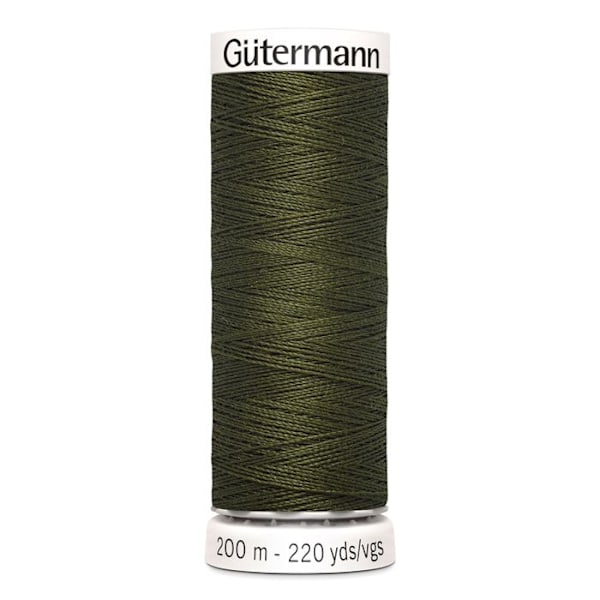 Tråd allt textil - Ej specificerat - 748277-399 - 200m - 1 spole - Grön färg
