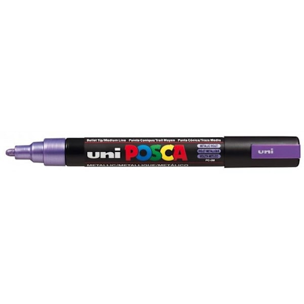 POSCA Marker Medium konisk spets Lila metall Lila metallic