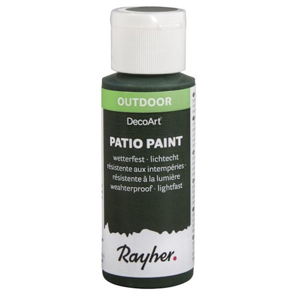 Uteför paint Patio Paint Svart skogsgrön 59 ml svart skog grönt