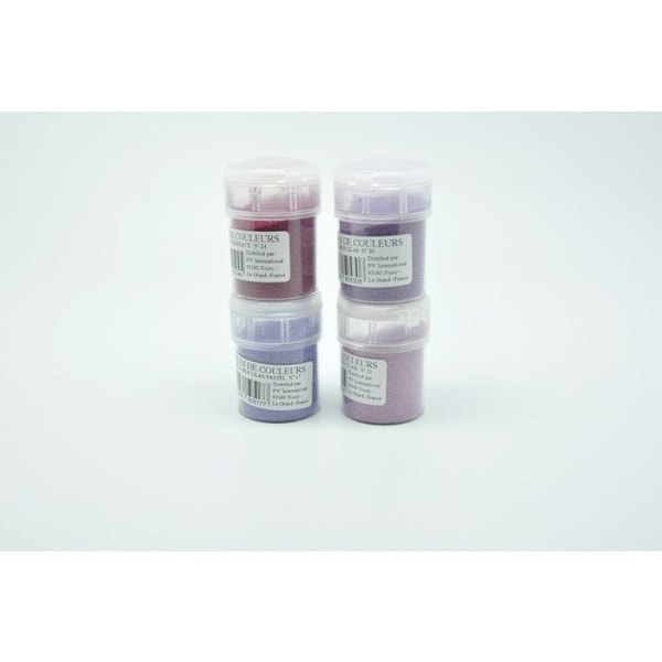 Sandpot Assortiment camaieu lila (4 x 45 g) Kamelia violet