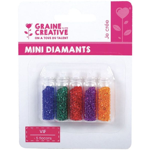 Mikrokulor Mini diamantljus 5 flaskor
