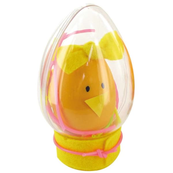 MégaCréa DIY - Plastägg 6 x 9 cm Transparent