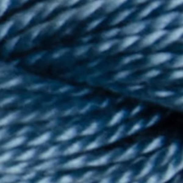 Broderigarn - DMC - 115 5-931 - Antikblå Medel - 100% Bomull - 27 yards per härva Medium antikblå