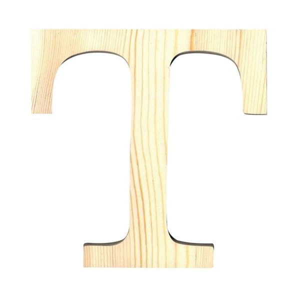 BREV T - 11,5 CM - TRÄ