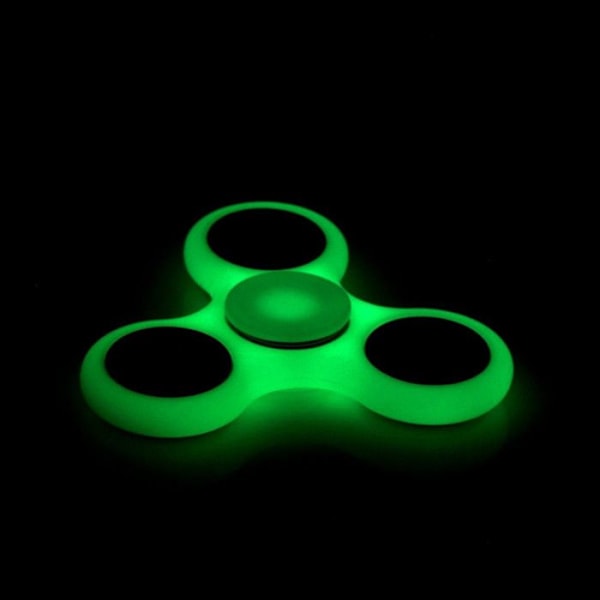 Hand Spinner Grön i ABS Fosforescerande Grön