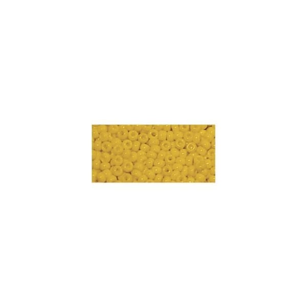 Premium fröpärlor, 2,2 mm ø, gyllengul, 8 g, ogenomskinlig