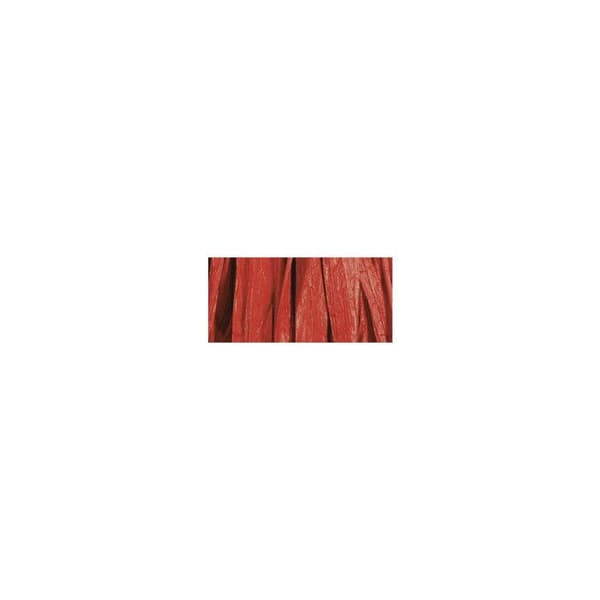 Raffia rayonné, matt, nystan 20 m, röd
