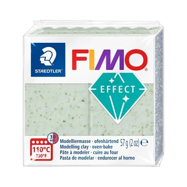 Pasta för modellering - FIMO - 8010 - Botanisk - Spenat - 57g Botanisk, Spenat